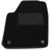 Somer Car Tappetino Auto SOLO LATO GUIDA 1pz compatibile con Volkswagen Polo 9N 2001-2005 | 1 tappeto su misura in moquette