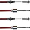 FKAnhängerteile 2 x ALKO Longlife montaggio rapido 247283, lunghezza: 770 mm/966 mm, corda freno
