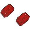 FKAnhängerteile 2 X aspoeck Flexi Point 1 Rosso - Beccuccio - aspoeck 21 - 6510 - 007