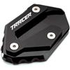 YDBHD Cavalletto Laterale Con Estensione Antiscivolo Per Yamaha TRACER 7GT 9GT 900 700 Tracer GT Supporto Piede(Nero)