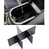 YIWANG Car Center Console Bracciolo Scatola di Immagazzinaggio Vassoio Organizzatore con Pannello Divisorio Per RAV4 2019 2020 RAV 4