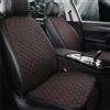 BFRDGE Coprisedili Auto Anteriore per BMW X1 2005-2022 2023 2024 2025, Set Coprisedili Auto 2 Posti Seat in Lino, Auto Accessori Interno,B Black Red