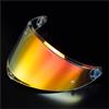 Generic Visiera di ricambio for casco da moto compatibile con AGV K6/K6S Visiera for casco Parabrezza Occhiali,durata(Red)