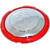 Abarth Coprimozzo Coppa Ruota Stemma Compatibile 500 Grande Punto Evo Logo Cerchi in Lega Originale FCA Cromato Borchia Tappo