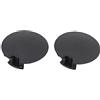Tenlang 2 PCS Auto paraurti Posteriore Gancio di Traino Occhio Copertura Sostituzione per Smart Fortwo 2008-2016, 4518850122C22A, Nero