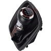 DHWUIASF Pomello del Cambio 5/6 velocità con Cuffia Copri Bagagliaio per Audi A4 B6 8E A6 C5 4B 1997 1998 1999 2000 2001 2002 2003 2004 2005 Accessori (Color : R-6 Speed)