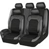 NEZIH Coprisedili Auto per Jeep Renegade/Renegade S/Compass/Commander/Liberty Renega de 2018-2024, 5 Posti Antiscivolo Set Copri-Sedile per Anteriori e Posteriori Copri Sedile Auto Auto Protezione Sedile