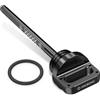 NICECNC Asta di livello dell'olio motore nera T6 in alluminio compatibile con Raptor 700 YFM700 YFZ 450 2004-2009,2012-2013 Ricambio per 5LP-21761-00-00 5LP-21761-00-00 Vedi montaggio