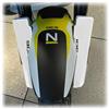 labelbike - Adesivo 3D Moto Parafango Protezione e Decorazione in Resina compatibile con Husqvarna Norden 901 - Colore Giallo Bianco