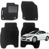 W-Parts SERIE 4 TAPPETI - TAPPETINI IN MOQUETTE NERI PER CIVIC IX dal 2012 al 2016
