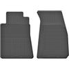 edecor Tappetini in gomma per auto, tappetini in gomma, per Mercedes Classe A W168, anno di costruzione 1997 - 2004, tappetini anteriori per conducente e passeggero, Y_P