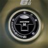 labelbike - Adesivo 3D Moto Tappo Serbatoio Decorazione e Protezione in Resina con Licenza Ufficiale Moto Morini SEIEMMEZZO SCR - Colore Carbonio Grigio Nero