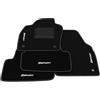 Somer Car Tappetini compatibili con Volkswagen Polo AW 2017-2025, Ricamo Sport, Kit tappetini auto personalizzati, Set tappetini, Moquette auto