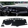 UPGENT Auto Dashboard Cover Per Peugeot 3008 5008 GT Hybrid 2016 2017 2018 2019 2020 2021 2022 2023 Tappetino Parasole Cruscotto Auto Accessori Cruscotto Cover Pad(LHD Black side)