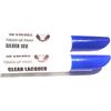 SD COLORS 12 ml Vernice Ritocco con Pennello e Vernice Trasparente - Silver (1C0) - Compatibile con Toyota - Riparazione di Graffi, Scheggiature e Verniciatura