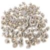 JDIEOQA 100 clip di fissaggio per paraurti, per targa, carrozzeria, rivetti, fissaggi, perno di spinta, guarnizioni per porta, clip per ala