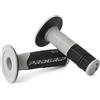 PROGRIP Manopole Mx 801-187 - Doppia Densità - Grigio/Nero