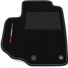 Somer Car Tappetino Auto SOLO LATO GUIDA 1pz compatibile con Suzuki S-Cross - SX4 2013-2025 | 1 tappeto su misura in moquette, bandiera Italia