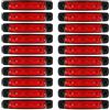 J/J 20 Pz 24V 6 LED Luce Ingombro Rosso Luce Posizione Per Camion Trattore Klw