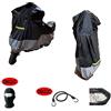 farbrothersonline COMPATIBILE CON HONDA SH 150 i ABS TELO COPRIMOTO IMPERMEABILE FELPATO TAGLIA L COPERTURA PER MOTO SCOOTER UNIVERSALE 232X100X125CM ANTIPIOGGIA ANTIGRANDINE OTTIMA QUALITA