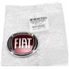 Fiat fregio stemma logo Anteriore Compatibile con GRANDE PUNTO 500 500L PANDA IDEA ORIGINALE 95mm