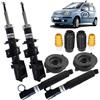 Palmaspareparts KIT 4 AMMORTIZZATORI MONROE ROADMATIC + SUPPORTI + TAMPONI PER PANDA 169