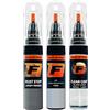 F FIRANTO FIRANTO Kit Riparazione Vernice Auto per Suzuki Motorcycles YWW Glacier White - Set rimuovi Graffi per Vernice Auto 3in1-15ml Primer, Pennarello ritocchi Vernice, Vernice lucidante