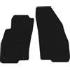edecor Tappetini in velluto per auto Fiat Punto Evo a 3 porte, anno di costruzione 2009 - 2011, con battitacco su misura