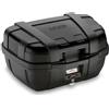 BRIXIAMOTO GIVI TRK52BB Bauletto Valigia Monokey Trekker Black Light 52 LT Compatibile con Yamaha, Honda, Suzuki Nero