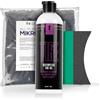 Wizard of Gloss Tire Gel Set da 500 ml - cura dei pneumatici di lunga durata con protezione UV | nero profondo Glanz | rinfresca gli pneumatici sbiaditi | incluso panno in microfibra da 320 GSM e
