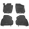 MTM Tappetini Gomma per Volkswagen Polo V (6R) 05.2009-09.2017 Design a Vaschetta, su Misura con Bordi Rialzati cod. 3D 5769