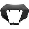 Qiilu Copri Fanale Anteriore per Moto, per EXC SXF MX Dirt Bike Copri Faro Anteriore Nero Copri Faro Proteggi Faro