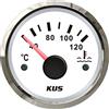 KUS USA KUS impermeabile Temperatura dell'acqua Indicatore di indicatore di temperatura 40-120℃ con retroilluminazione 12V/24V 52mm