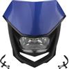 HUISI Adatto for Yamaha WR YZF 250 450 Adatto for Suzuki Moto Faro alogeno Piastra Faro Motocross Accessori universali Enduro(HL337-5)