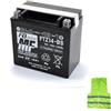 CLICK & GO COMPATIBILE CON BMW R GS Adventure 1250 per anno 2019 al 2023 BATTERIA FTZ14-BS FURUKAWA (YTZ14) FORNITA PRONTA E CARICA PER L'UTILIZZO BATTERIE 14 AH AMPERE 12 VOLT 150X87X145 MM