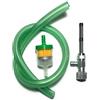 Generico Kit Tubo Benzina con Filtro e Rubinetto per Piaggio Ape Car, 3 Pezzi, Verde