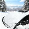 CHENGJIANSHANGMAO Copertura per Parabrezza Auto per Honda HRV 2021-2025, Resistente in Tutte Le Condizioni Atmosferiche Neve Anti-Ghiaccio Sole UV Polvere