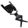 BARRACUDA PORTATARGA REGOLABILE + SOTTOCODONE BARRACUDA YAMAHA T-MAX 2008-2011