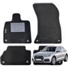 W-Parts SERIE 4 TAPPETI - TAPPETINI IN MOQUETTE NERI PER Q5 II dal 2016 in poi