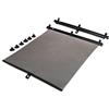 alca SET DI 2 TENDE PARASOLE AVVOLGIBILI Automobile Furgone 52cm x 52cm di grandi dimensioni, nero