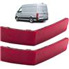STARKIT PERFORMANCE 2 catarifrangenti posteriori compatibili per VW Crafter 2 e Man TGE (>2017) | CATADIOTTRO POSTERIORE SINISTRO + DESTRO Paraurti posteriore | 7C0945105, 7C0945106