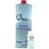 WAGA PAINT S.R.L. Resina Poliestere Liquida 1L + Catalizzatore 25ML - Waga Paint Tecniques