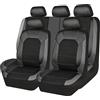 SNMRX Auto Set Coprisedili per Peugeot 3008 II SUV 3008GT/GT Pack 2016-2023 2024, Comfort Copertura Sedile Traspirante Copri Sedile Protezione Sedile Interni Accessori,Grey1-5seats