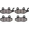 Road Passion Pastiglia Freno Disco Anteriore & Posteriore set per KAWASAKI EX 250 Ninja 250 R 2008-2012 / EX 300 Ninja 2013-2016