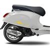 Pimastickerslab Kit 2 adesivi compatibili con PIAGGIO VESPA PRIMAVERA SPRINT GTS PX passione grafica completa colore a scelta Cod.1840 (021 GIALLO)