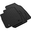 TEXER Tappetini in gomma Tappetini invernali adatti per Ford Fiesta VI 2008-2011