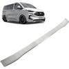 CHROMEMASTER | Protezione Paraurti Posteriore Compatibile con Ford Tourneo Custom 2023+; Acciaio inossidabile, Spazzolato, Argento; Proteggi il Paraurti Posteriore della tua Auto dai Danni