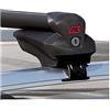 Peruzzo G3 Barre PORTATUTTO Railing CLOP Infinity Regolabile da CM. 77>115 Acciaio col. Nero
