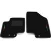 Somer Car Kit Tappetini Auto SOLO ANTERIORI 2pz compatibili con Hyundai ix20 2010-2022 | Set 2 tappeti anteriori su misura in moquette, bandiera Italia