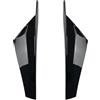 byjgs Splitter per Paraurti Posteriore per VW Golf 8 MK8 GTI GTD TSI TDI 2020-2023, Auto ABS Spoiler Posteriori Angolo Avvolgimento Labbro Paraurti Posteriore Splitter Diffusore,A